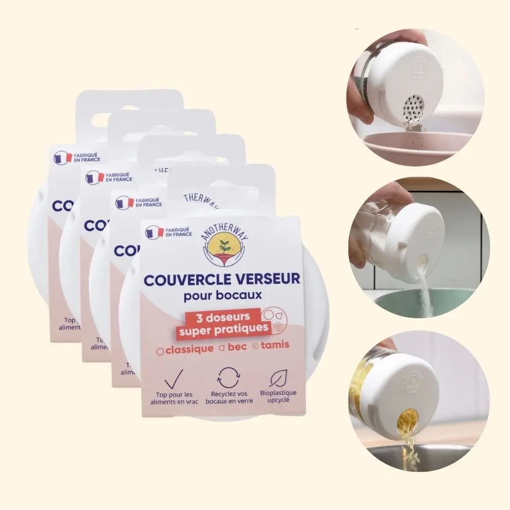 Jaisie.W Lot De 36 Pots à épices Avec étiquette De 113,4 G - Conteneurs