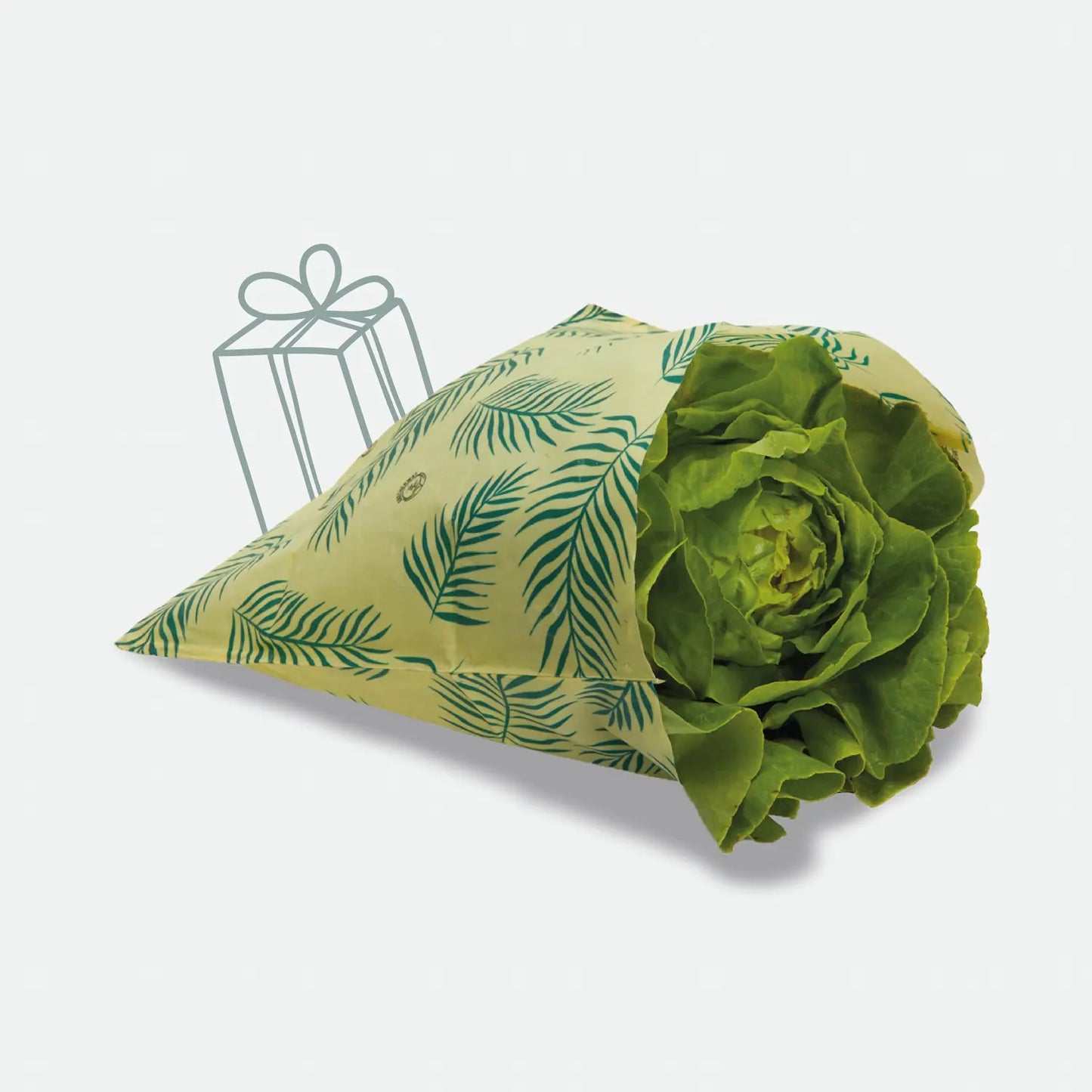 sac salade bee wrap réutilisable cire abeille