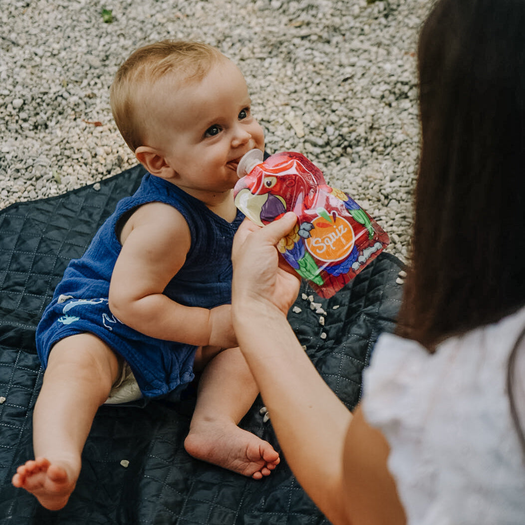 Gourde compote réutilisable