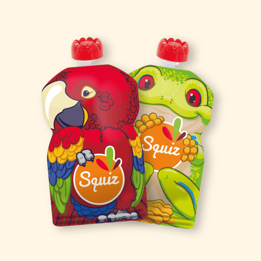 Gourdes compote réutilisables x2 - Amazonie