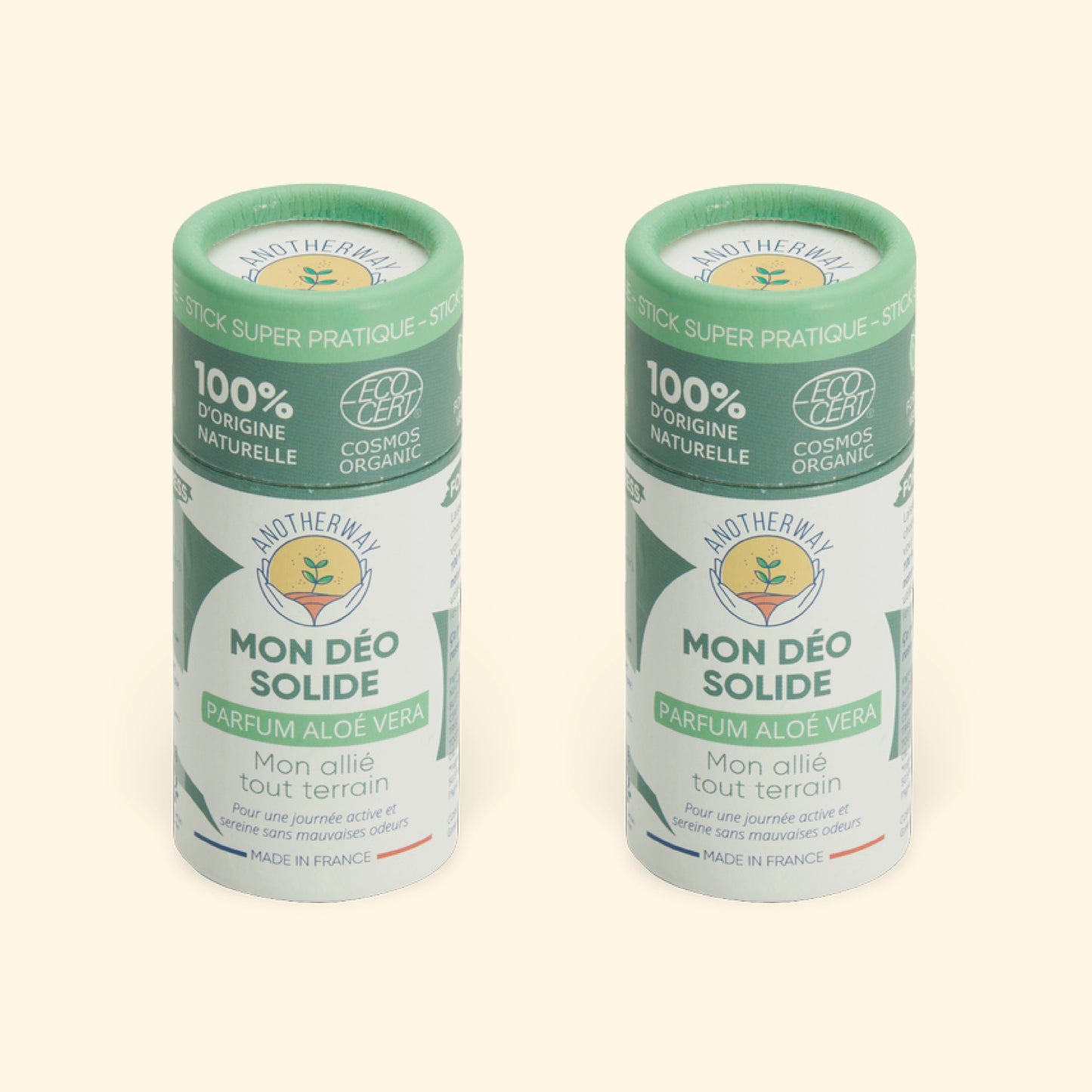 Déodorants efficaces Aloe Vera (x2)