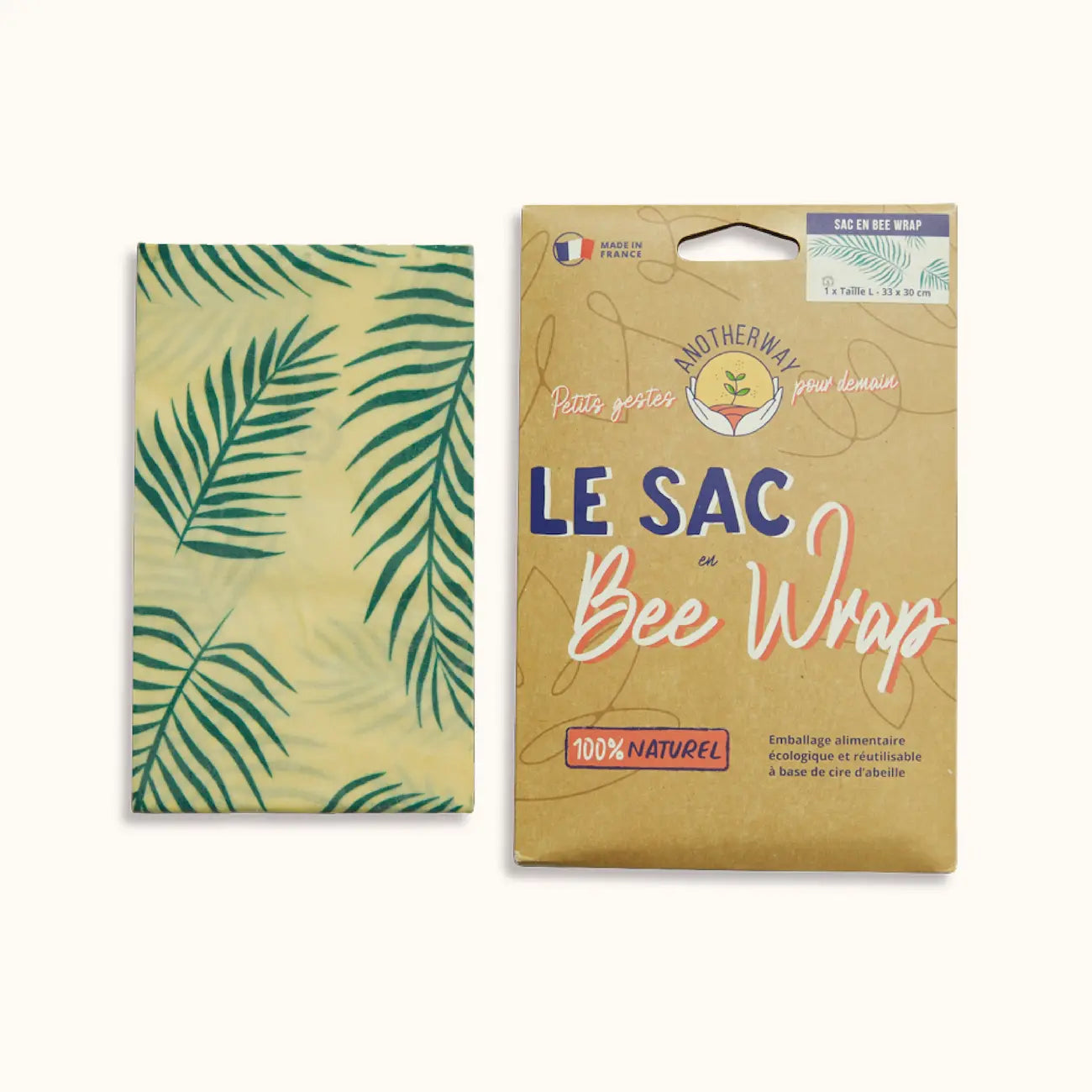 Sac conservation alimentaire bee wrap