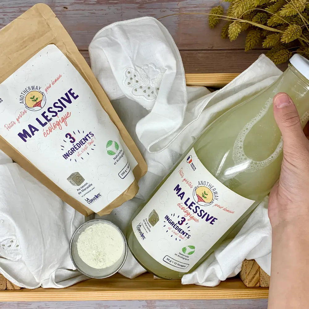 coffret lessive naturelle savon de marseille