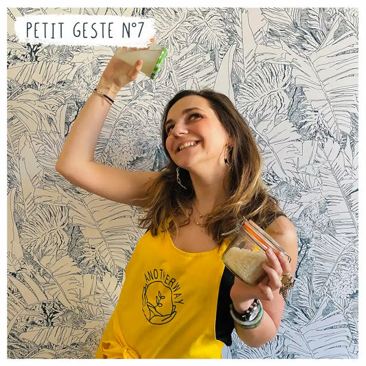 petit geste eau cuisson riz réutiliser anti gaspi
