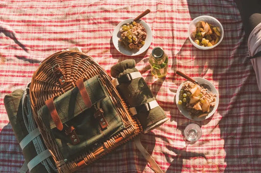 accessoire pique nique zéro déchet écologique repas sac nappe