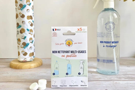 Les produits de nettoyage écologiques rechargeables