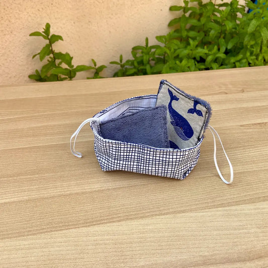 recycler masque tissu coton lavable