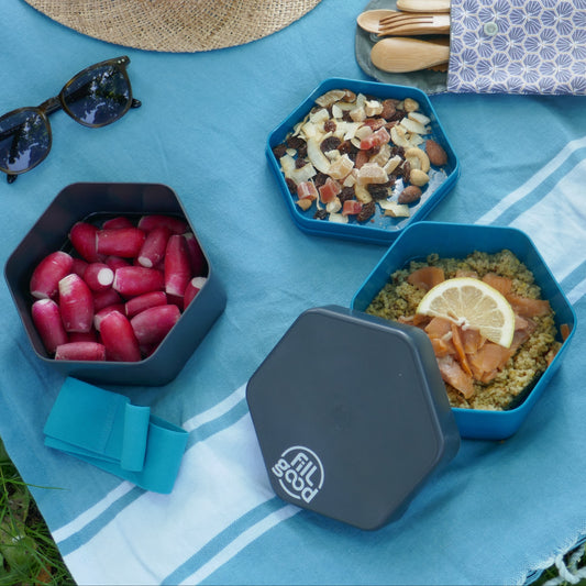 Bento végétal - Bleu