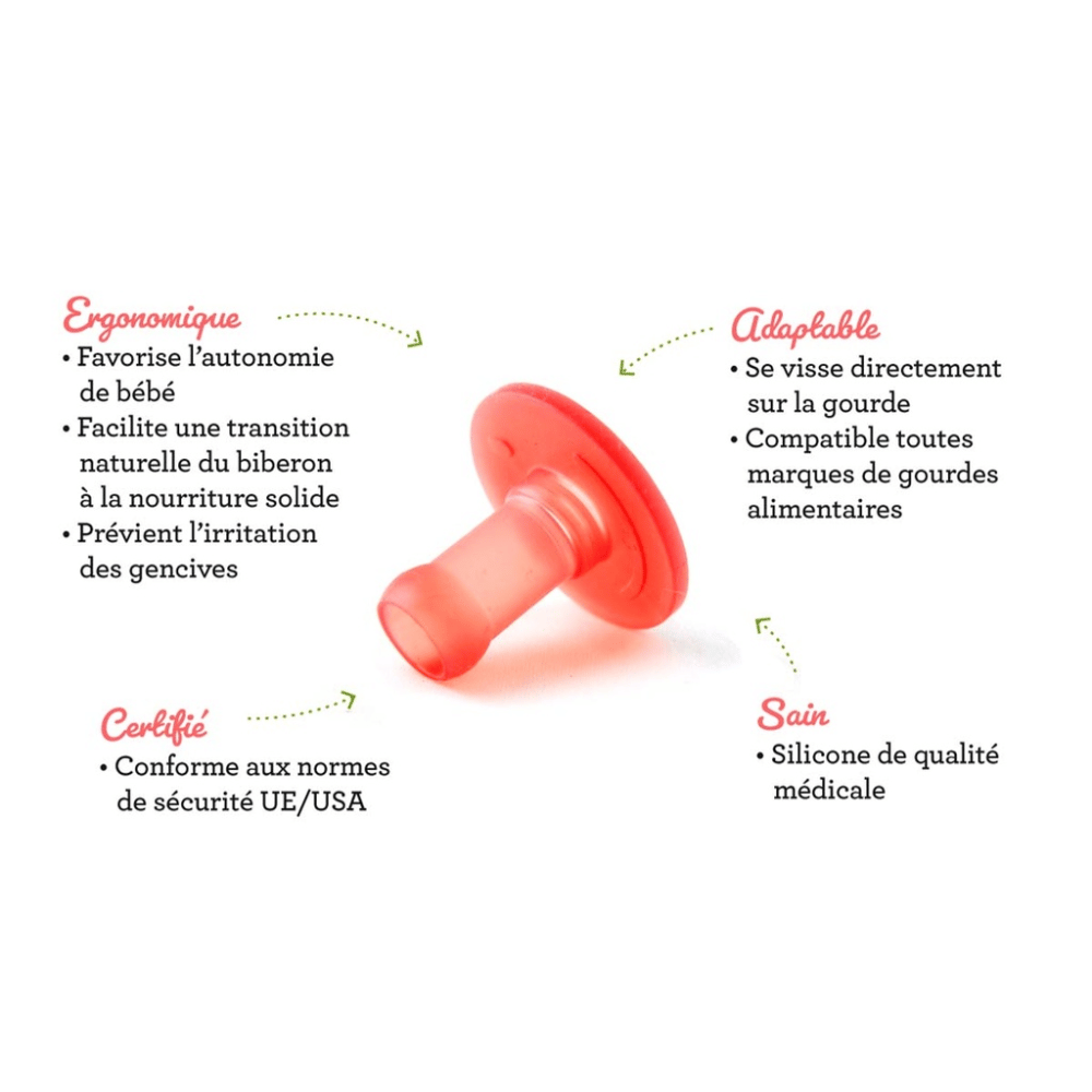 Cuillère & Adaptateur pour bébé