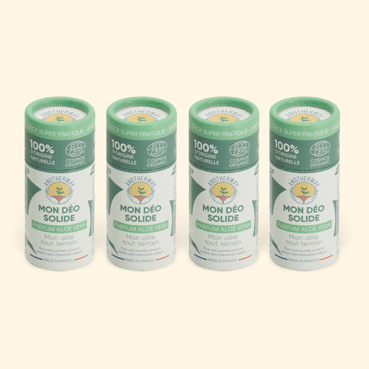 Déodorants efficaces Aloe Vera (x4)