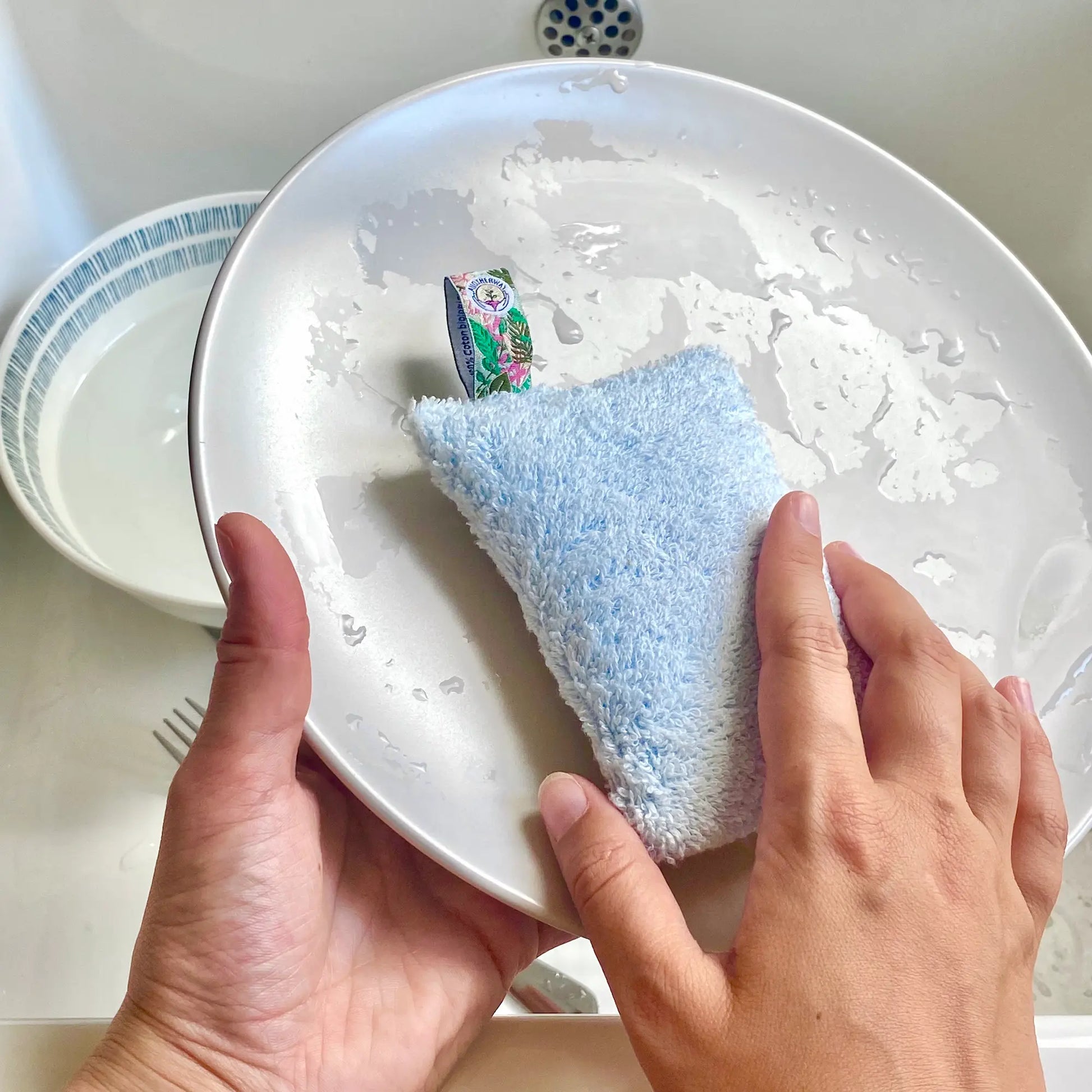 éponge écologique lave assiette lavable réutilisable