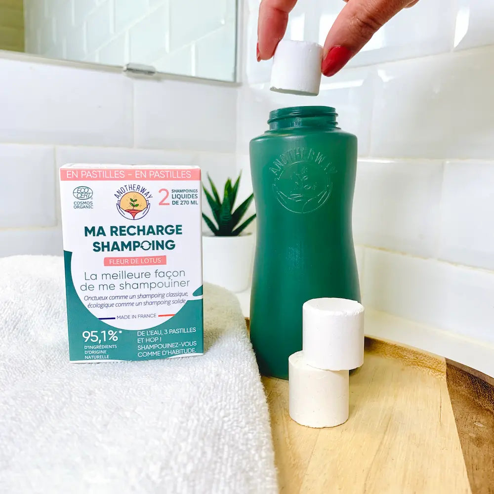 shampoing naturel écologique efficace salle de bain